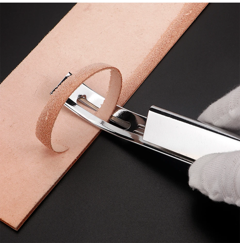 Leatherwork Projects - ชุดเครื่องมือตัดหนังโลหะ 1 ชุด พร้อมใบมีดตัดหนังสำรอง 3 ชิ้น