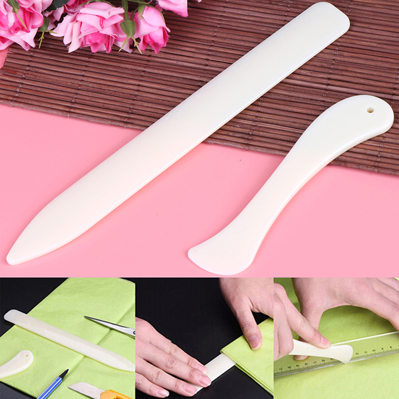 Bone Folder Tool - ใหม่ # 2 ชิ้น ที่เปิดซองจดหมาย ที่ตัด