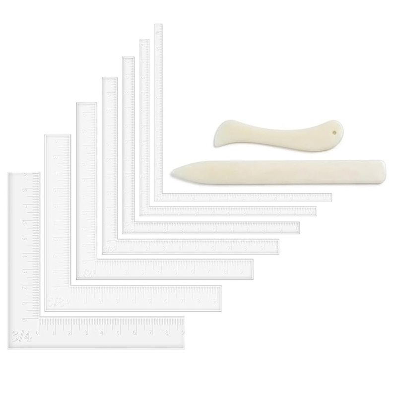 Bone Folder Tool - 【วันขอบคุณพระเจ้า】คู่มือการทำการ์ดสำหรับงานประดิษฐ์จากกระดาษ พร้อมเครื่องมือจัดตำแหน่ง ได้แก่ ที่พับกระดาษและเครื่องหมายรอยพับ