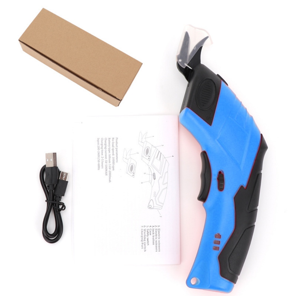 Leatherwork Projects - 3.6V ไฟฟ้ากรรไกรตัดผ้าหนังตัดกรรไกร + ใบมีดเหล็กทังสเตน USB ชาร์จแบบพกพาเครื่องมือ