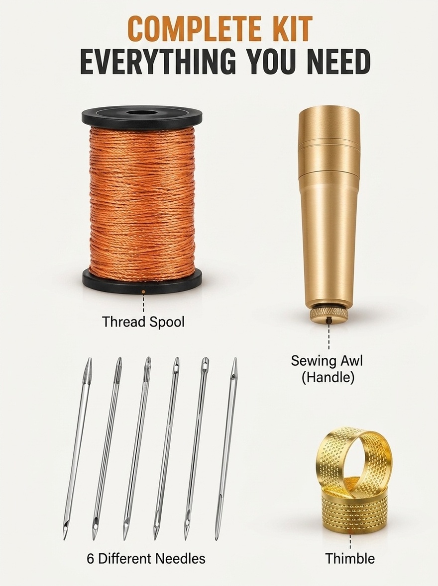 เครื่องมือเย็บหนัง, เข็มเย็บมื - Leatherwork Projects บทวิจารณ์และราคา