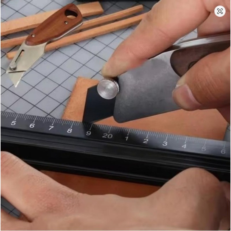 มีดตัดหนังสแตนเลสทรงสี่เหลี่ยม - Leatherwork Projects บทวิจารณ์และราคา