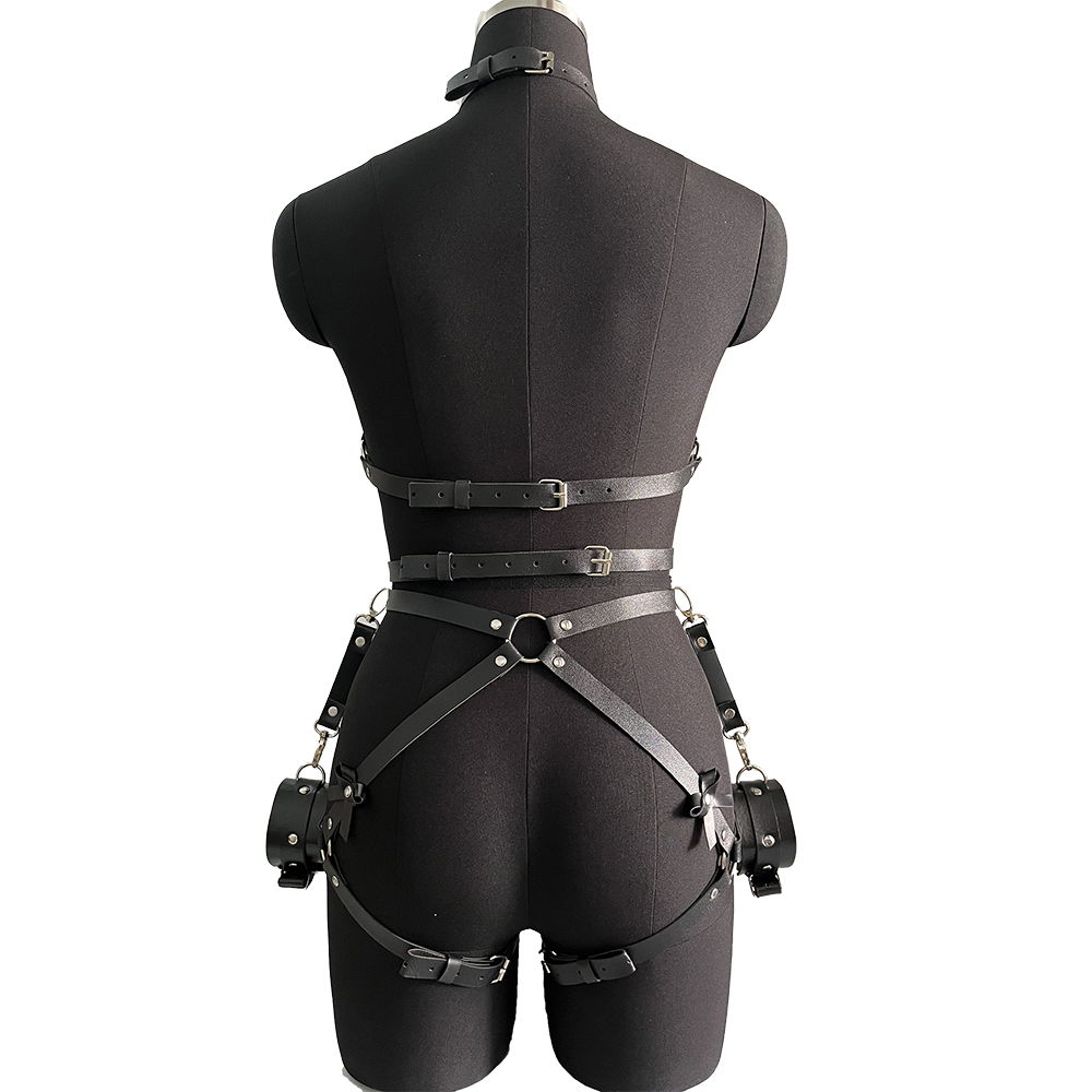 สายรัดสําหรับผู้หญิง Pu หนังขา - Leather Work Harness บทวิจารณ์และราคา