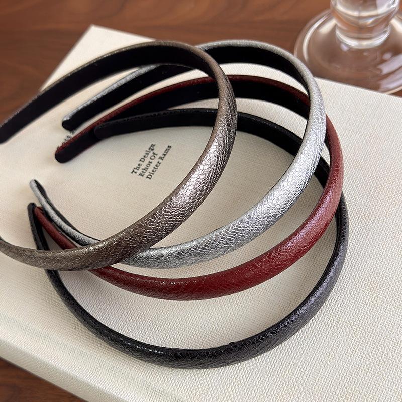 ที่คาดผมหนังสีแดงวินเทจ หลายสไ - Leatherwork Rings บทวิจารณ์และราคา