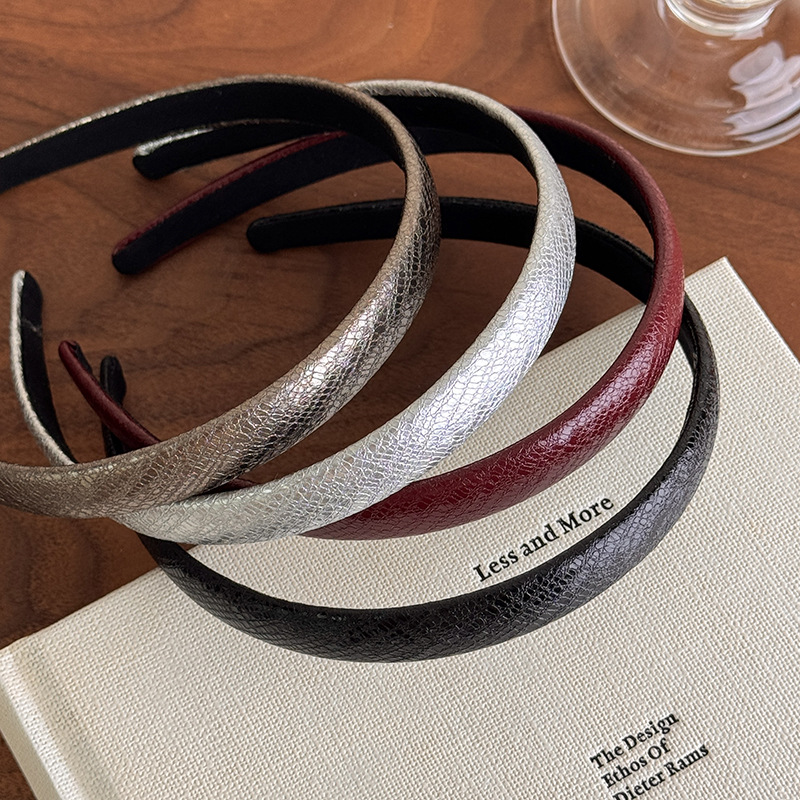ที่คาดผมหนังสีแดงวินเทจ หลายสไ - Leatherwork Rings บทวิจารณ์และราคา