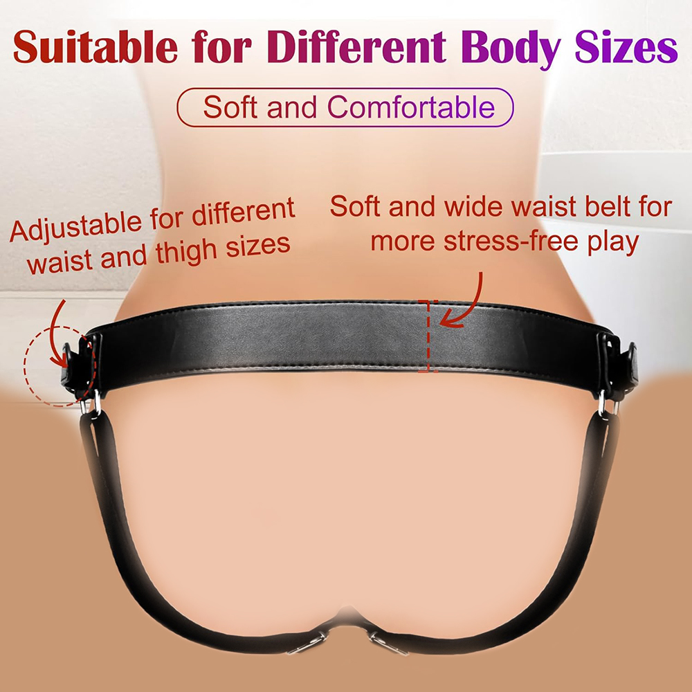 สายรัดอวัยวะเพศเทียมสำหรับผู้ใ - Leather Work Harness บทวิจารณ์และราคา