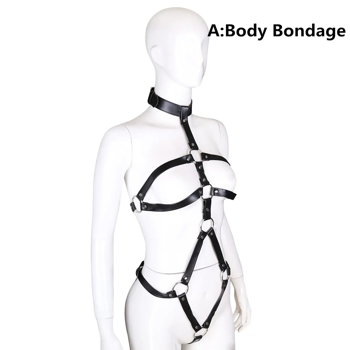 ชุดสายรัดถุงเท้ายาวสำหรับผู้หญ - Leather Work Harness บทวิจารณ์และราคา