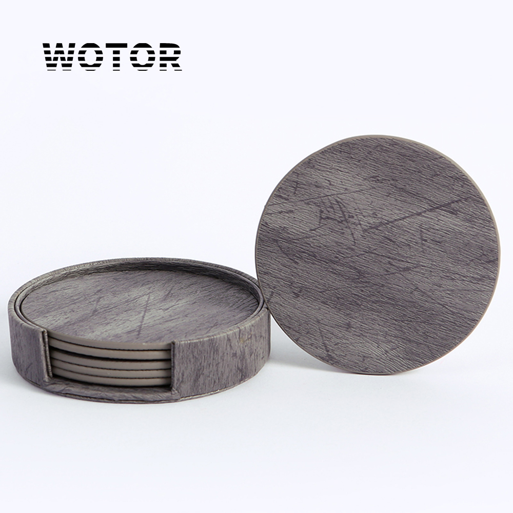 WOTOR 6 ชิ้น/ล็อตวงกลมไม้หนังไ - Leatherwork Rings บทวิจารณ์และราคา