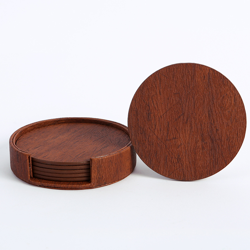 WOTOR 6 ชิ้น/ล็อตวงกลมไม้หนังไ - Leatherwork Rings บทวิจารณ์และราคา