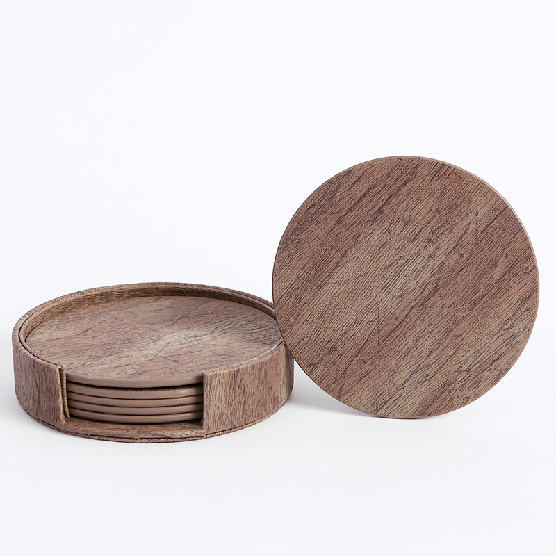 WOTOR 6 ชิ้น/ล็อตวงกลมไม้หนังไ - Leatherwork Rings บทวิจารณ์และราคา