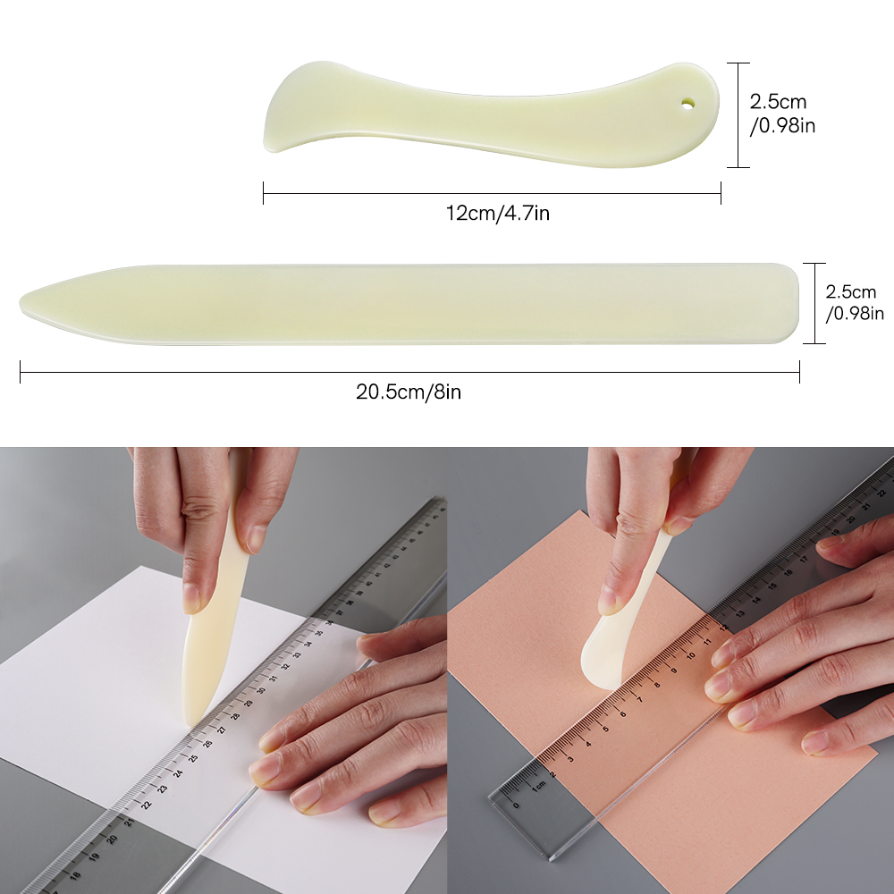 เครื่องมือพับกระดาษแบบสองด้าน  - Bone Folder Tool บทวิจารณ์และราคา