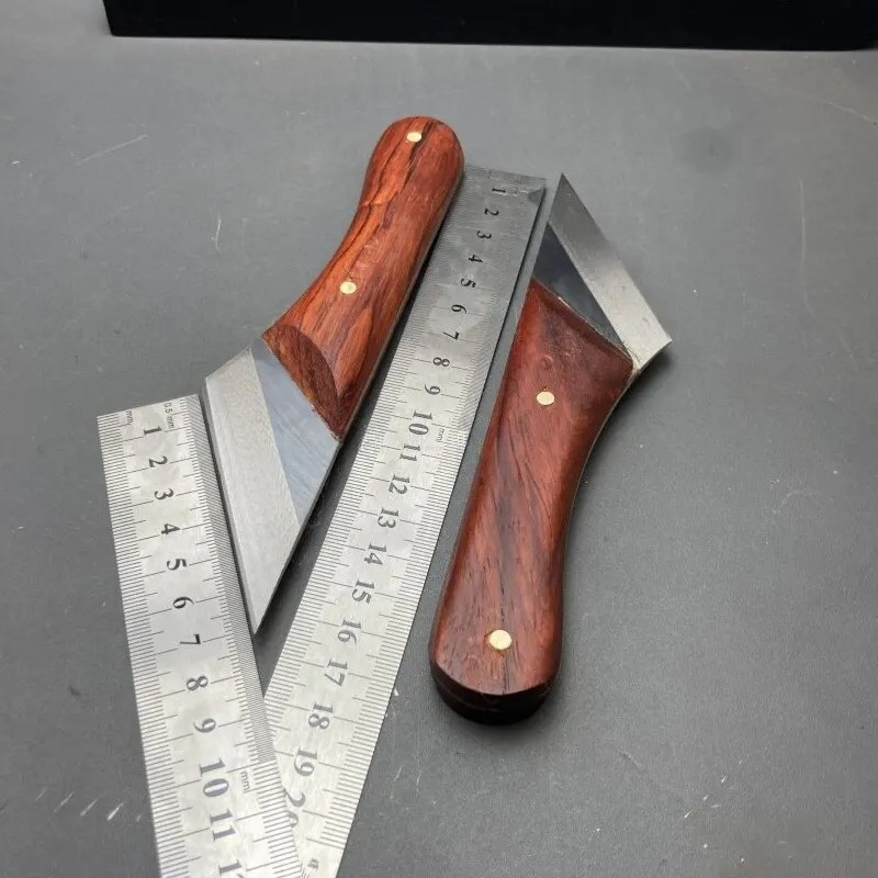 มีดตัดหนังด้ามไม้เหล็กกล้าความ - Leatherwork Projects บทวิจารณ์และราคา