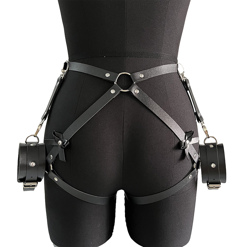 สายรัดขาผู้หญิงแบบมีโบว์แฟชั่น - Leather Work Harness บทวิจารณ์และราคา