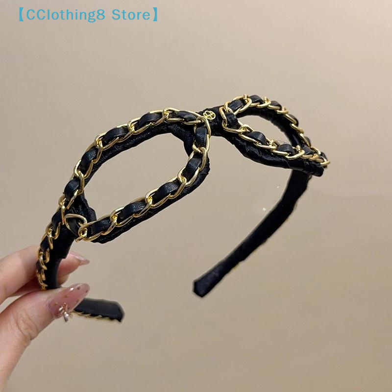 ที่คาดผมหนังลายโซ่วินเทจ รูปทร - Leatherwork Rings บทวิจารณ์และราคา