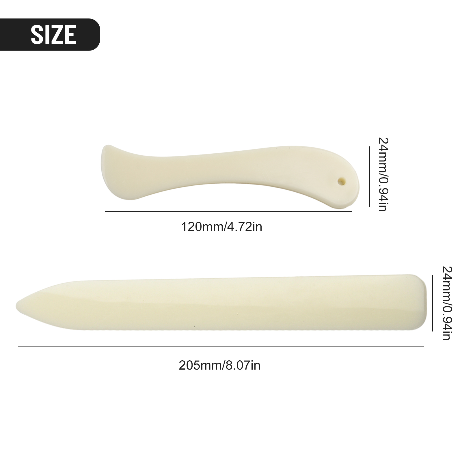 ที่พับกระดาษแข็งสำหรับทำเครื่อ - Bone Folder Tool บทวิจารณ์และราคา