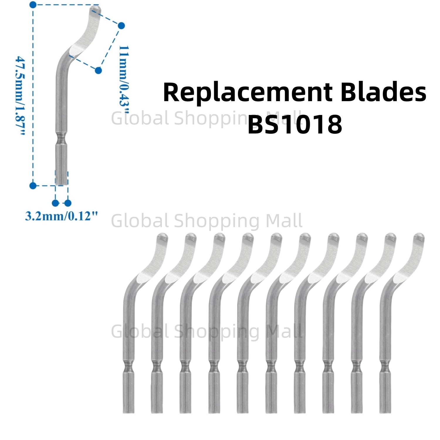 ใบมีดหมุนได้ 360 องศา 10 ชิ้น  - Swivel Knife Tool บทวิจารณ์และราคา