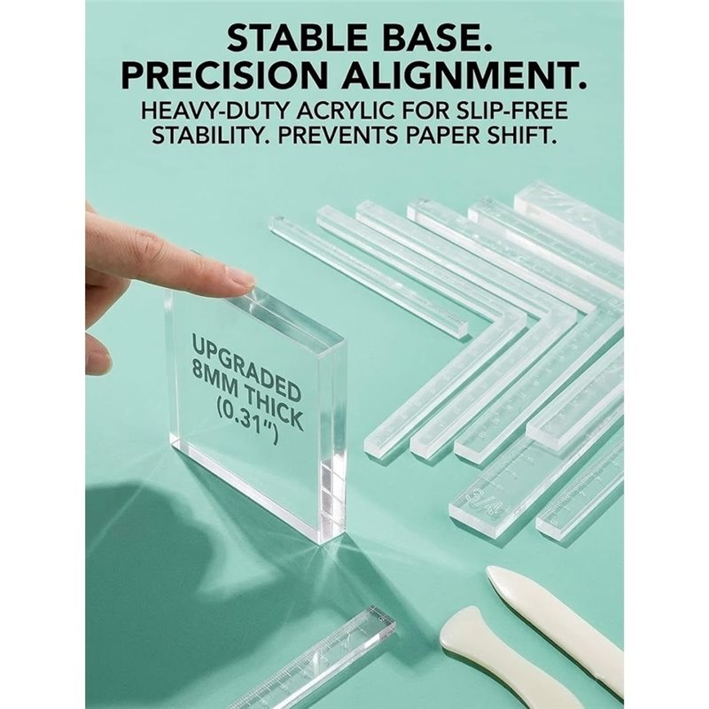 【วันขอบคุณพระเจ้า】คู่มือการทำก - Bone Folder Tool บทวิจารณ์และราคา