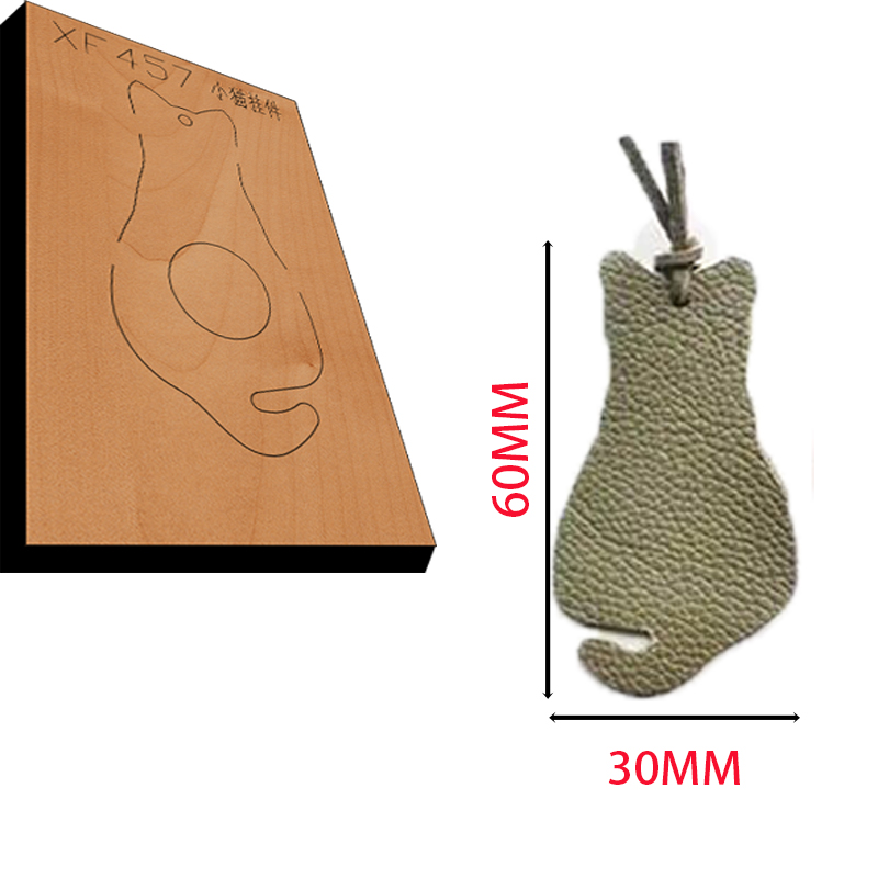 หัตถกรรมเครื่องหนังจี้รูปแมวทำ - Leathercraft Japan บทวิจารณ์และราคา