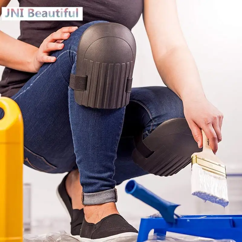 แผ่นรองเข่าของคนงานกระเบื้อง - - Leather Work Knee Pads บทวิจารณ์และราคา