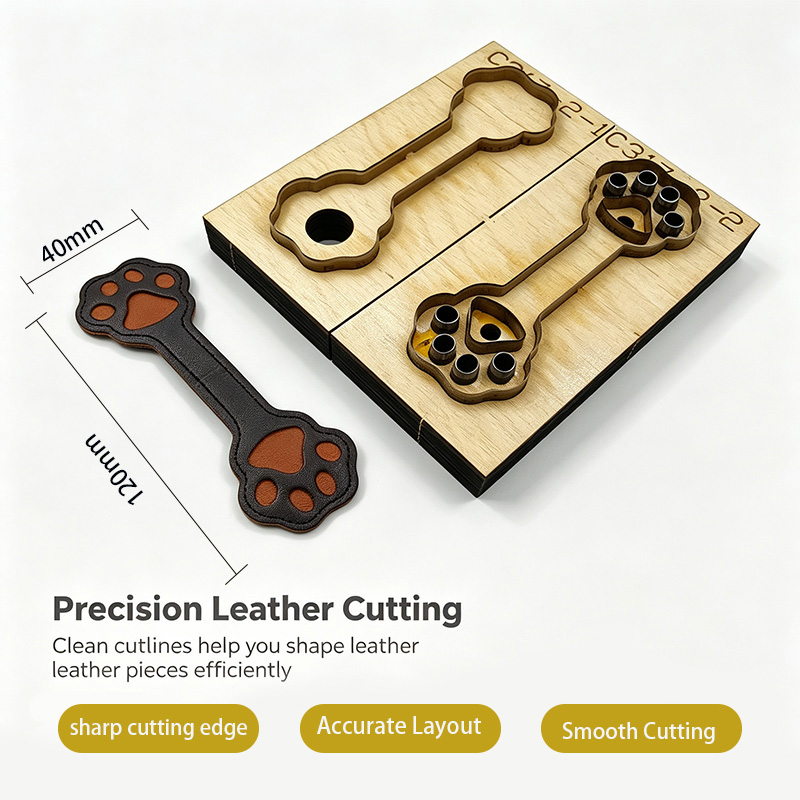 แม่พิมพ์ตัดหนังรูปกรงเล็บแมว C - Leatherwork Projects บทวิจารณ์และราคา