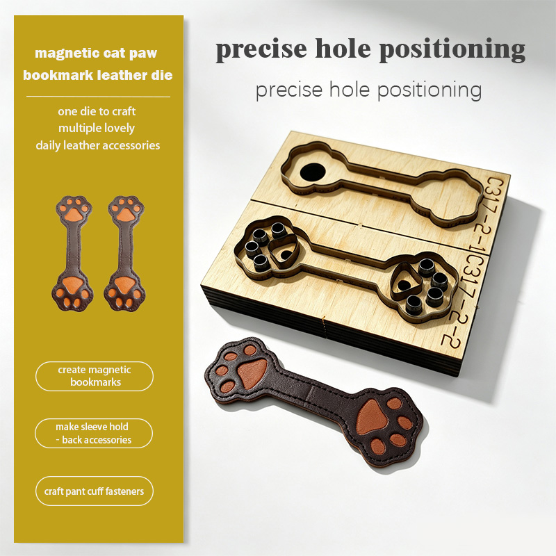 แม่พิมพ์ตัดหนังรูปกรงเล็บแมว C - Leatherwork Projects บทวิจารณ์และราคา