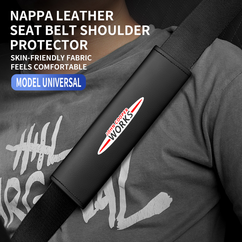 2PC หนังหุ้มเข็มขัดนิรภัยในรถย - Leather Works Near Me บทวิจารณ์และราคา