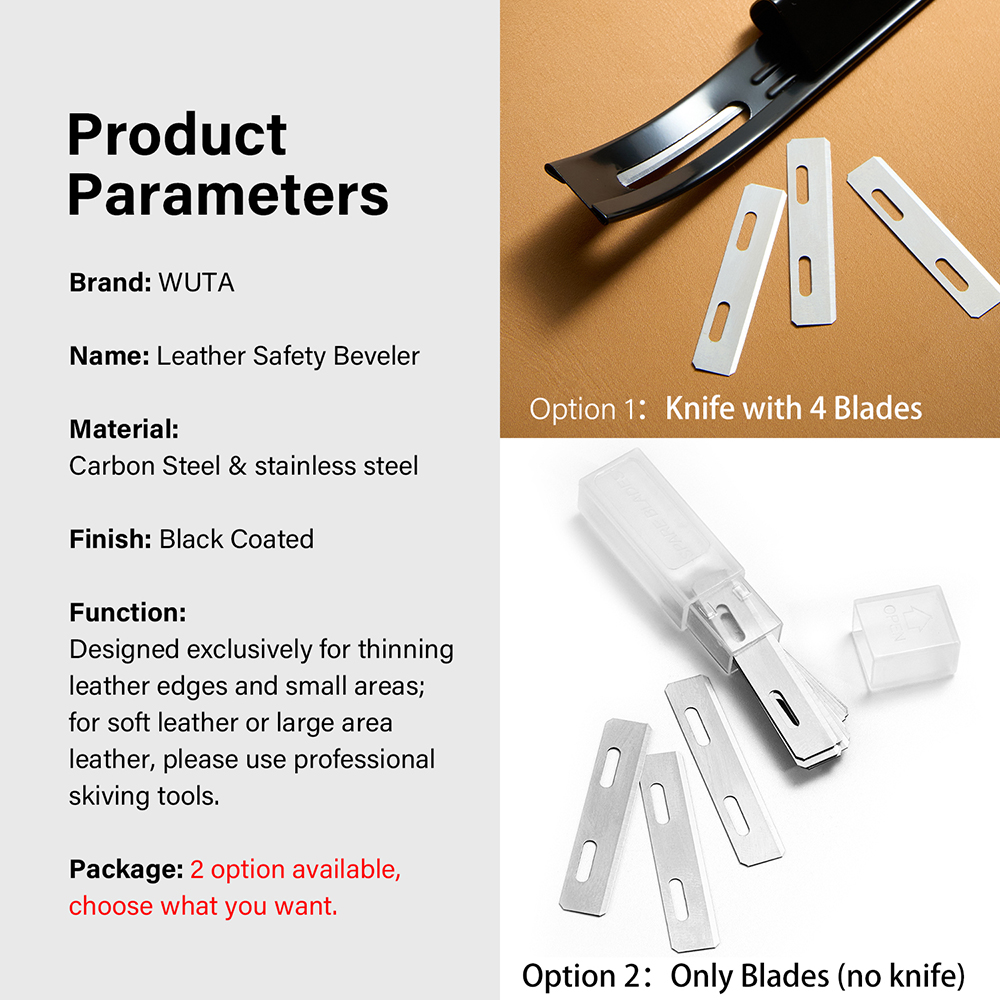 มีดตัดหนัง WUTA พร้อมใบมีดคมสำ - Leatherwork Projects บทวิจารณ์และราคา