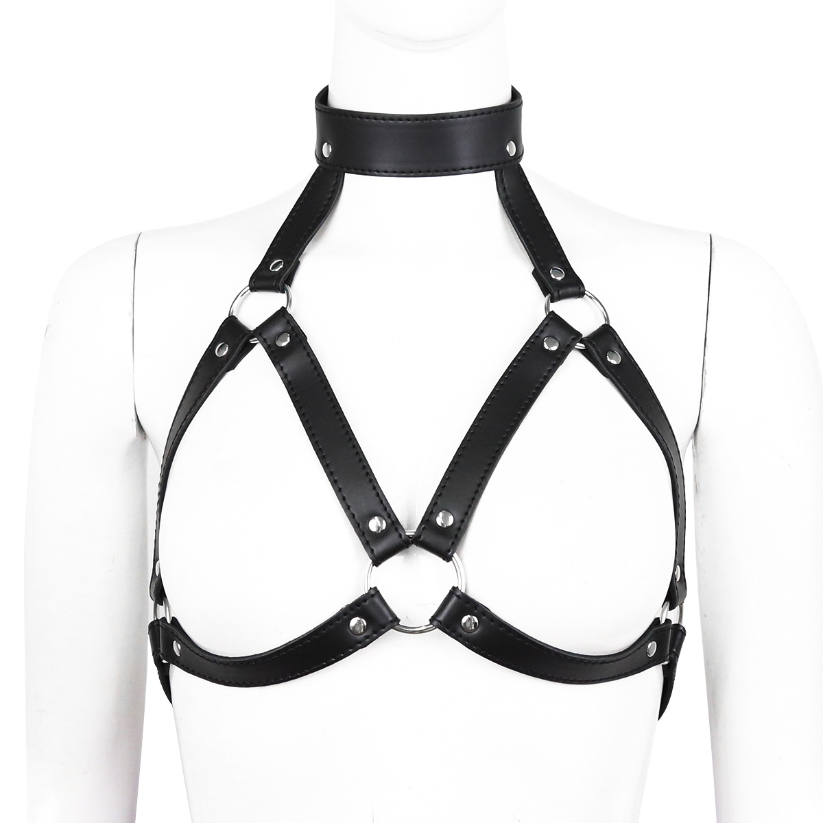 เข็มขัดเทียมแฟชั่นสำหรับผู้หญิ - Leather Work Harness บทวิจารณ์และราคา
