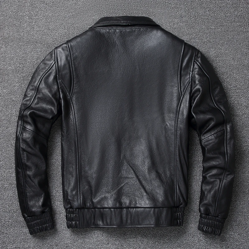 แจ็กเก็ตหนังสำหรับผู้ชาย, ใหม่ - Leather Work Jacket บทวิจารณ์และราคา