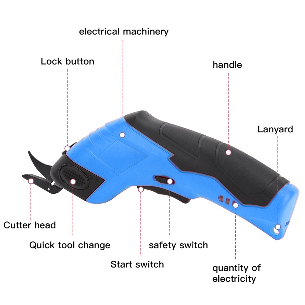 3.6V ไฟฟ้ากรรไกรตัดผ้าหนังตัดก - Leatherwork Projects บทวิจารณ์และราคา