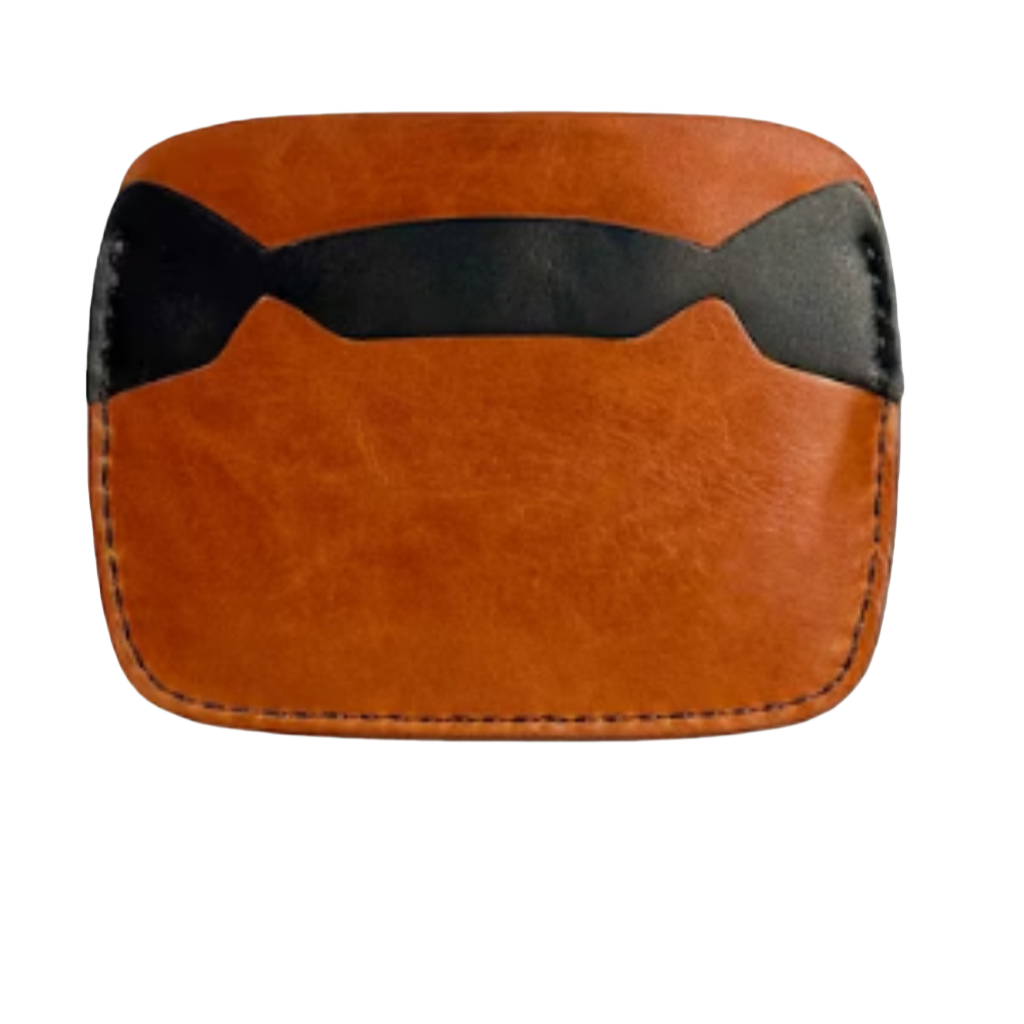 ซองใส่บัตรหนังลายแมวแบบเรียบง่ - Leatherwork Rings บทวิจารณ์และราคา