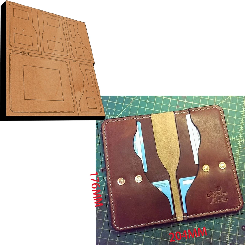 ที่ใส่การ์ดไดคัทโลหะแบบใบมีดทำ - Leathercraft Japan บทวิจารณ์และราคา